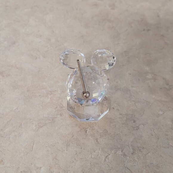 SWAROVSKI Crystal Mouse with Silver Spring Tail - Picture 3 of 7